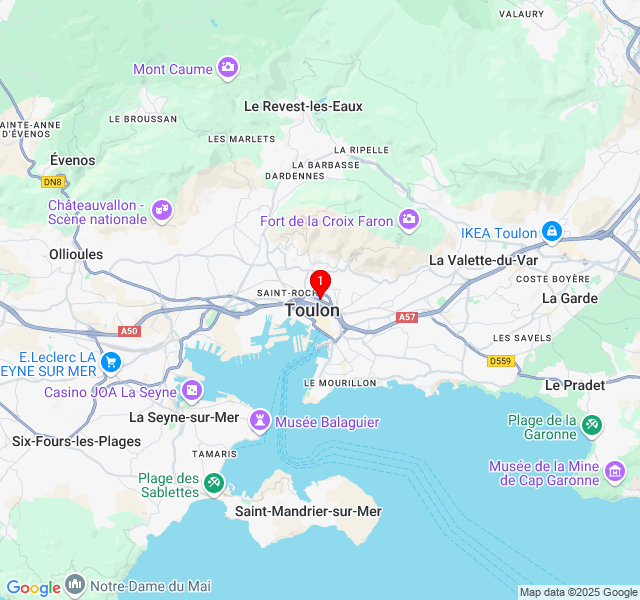 B&B HOTEL Toulon Centre Gare