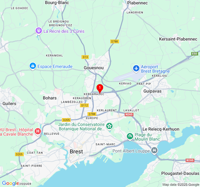 B&B Hôtel Brest Kergaradec