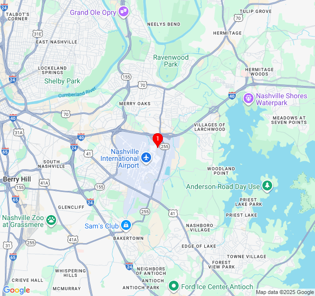 Hilton Nashville Airport BNA Terminal