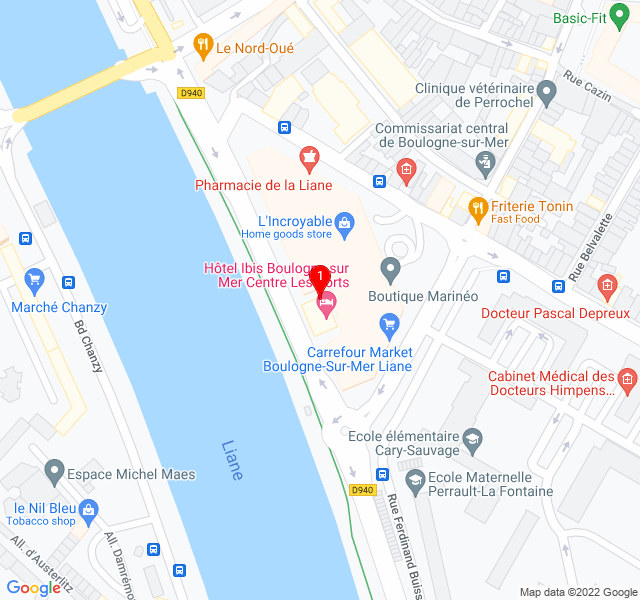 Hôtel ibis Boulogne-sur-Mer Centre Les Ports