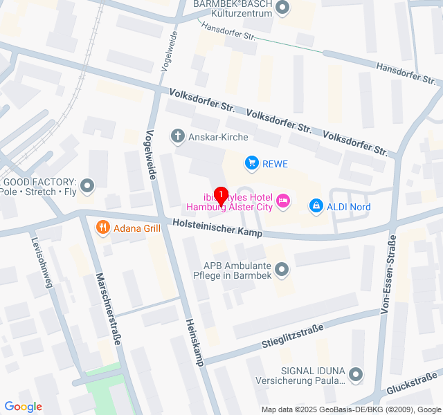 ibis Styles Hamburg Alster City
