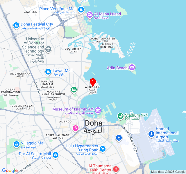 Le Méridien City Center, Doha