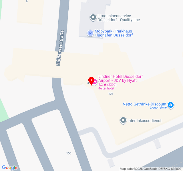 Lindner Hotel Dusseldorf Airport - JDV by Hyatt