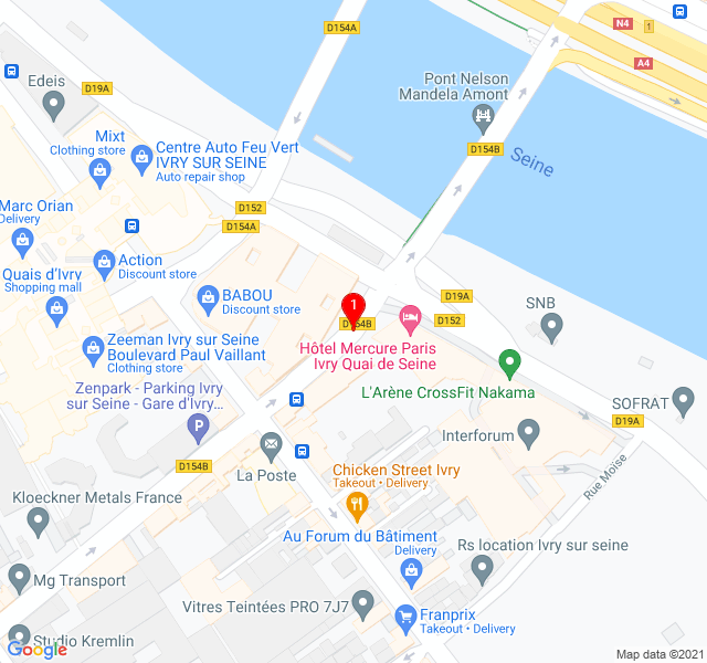 Mercure Paris Ivry Quai de Seine