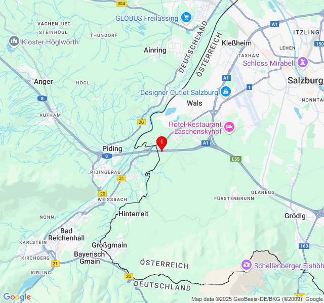 Servus Europa am Walserberg